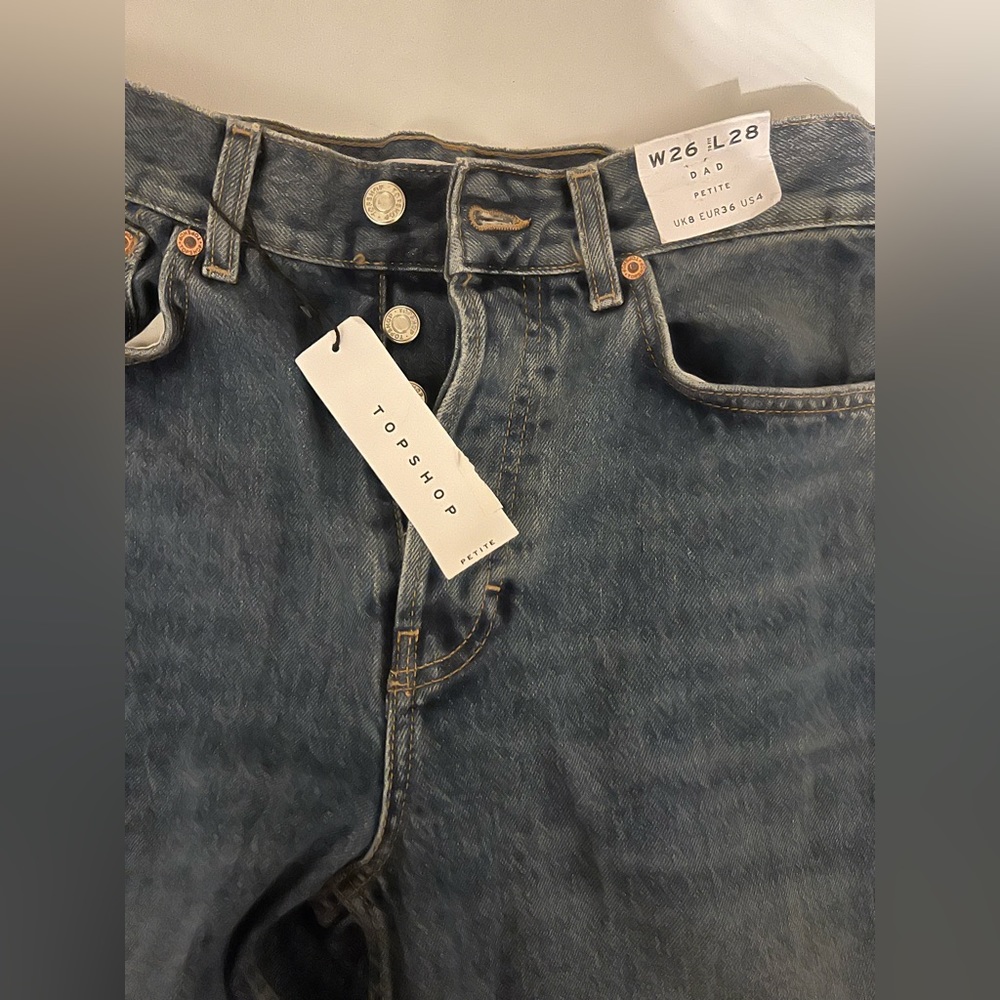 Topshop dad jeans. Brand new with tag